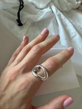 MEJURI ORGANIC DÔME CURVE GEMSTONE RING
